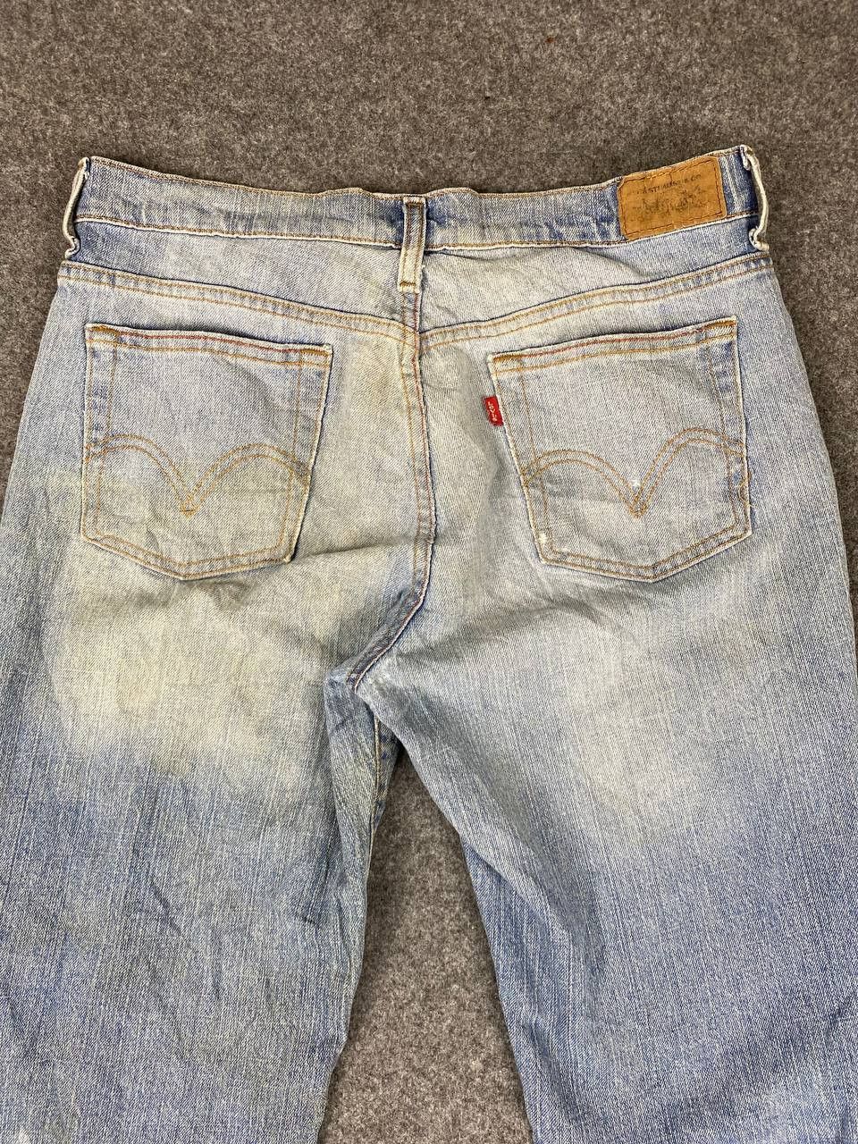Levi's vintage levis 505 straight leg distressed denim Size US 31 - 3 Thumbnail