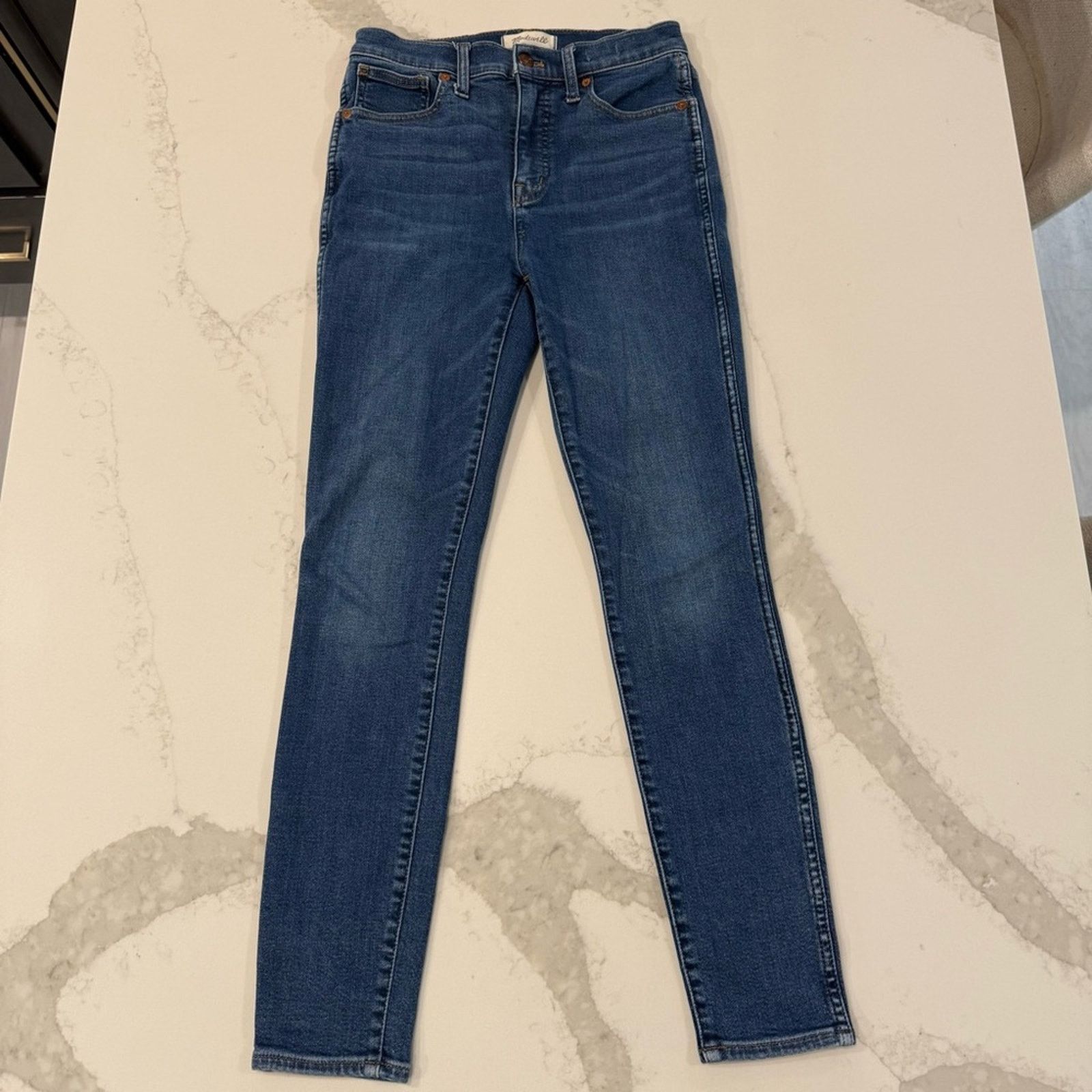 Madewell Madewell 10” High Rise Skinny Denim Jeans Women’s 26 Blue Size 26" / US 2 / IT 38 - 1 Thumbnail