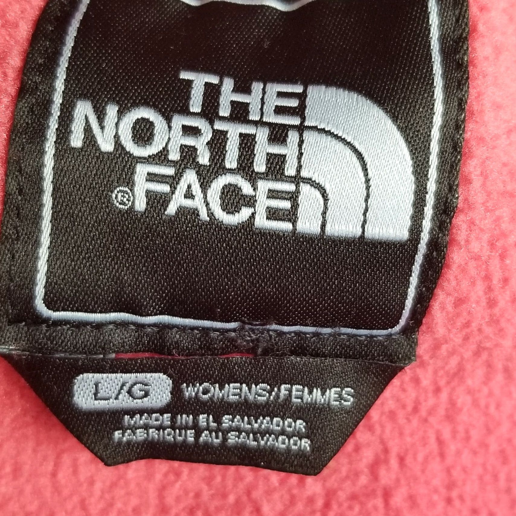 The North Face The North Face Women Large Pink Brown Denali Polartec Fleece Jacket Flaw Size L / US 10 / IT 46 - 6 Thumbnail
