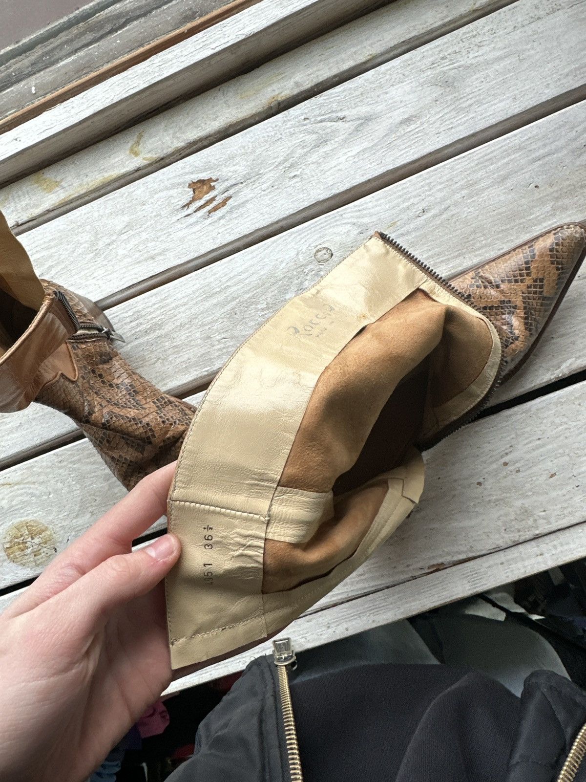 RoccoP ARHIVE 🚨 ROCCO P. AVANT GARDE as98 WOMEN BOOTS COWBOY Size US 6 / IT 36 - 16 Thumbnail