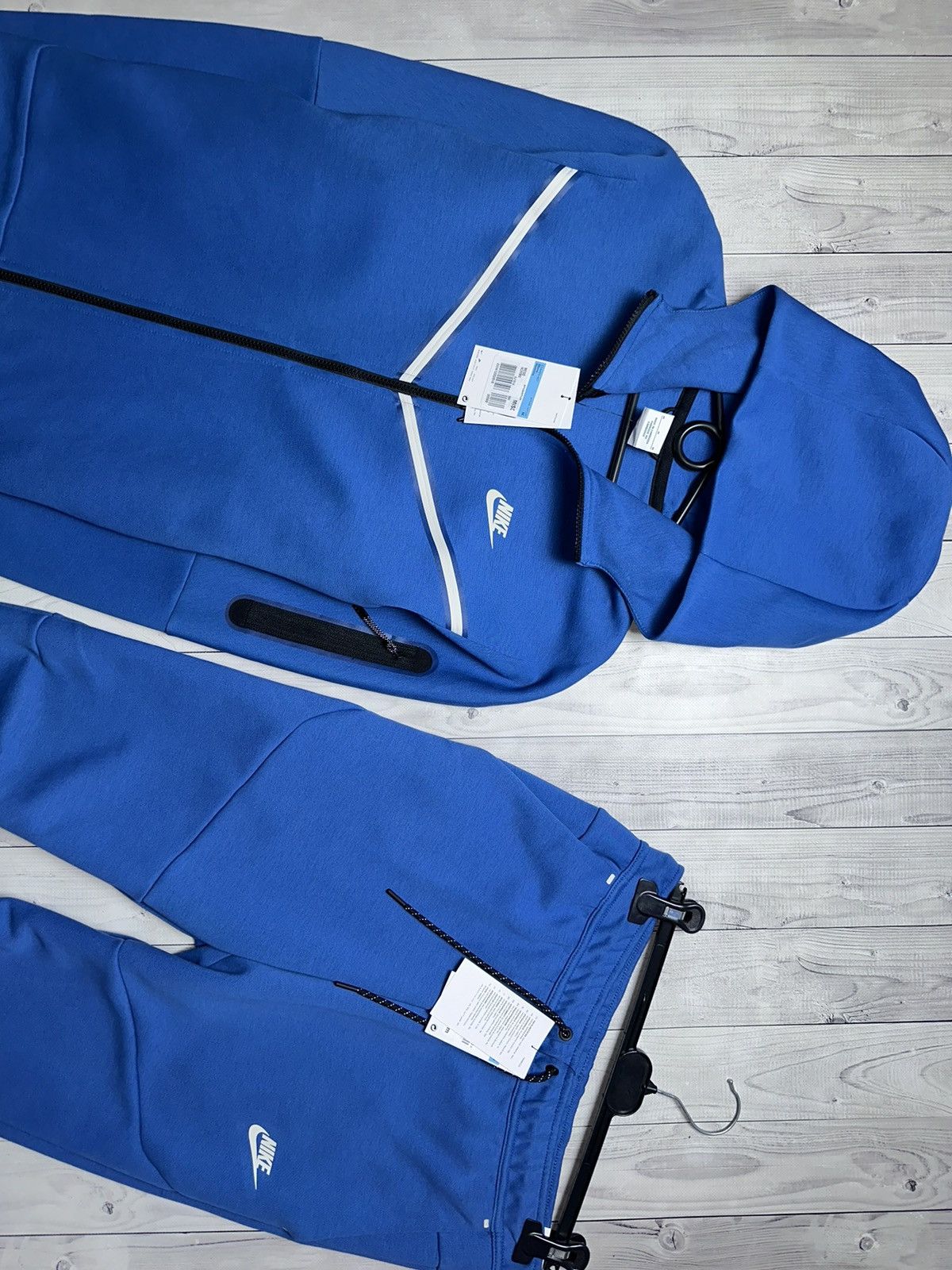 Nike Nike Tech fleece drill track suit size M blue rare Size US M / EU 48-50 / 2 - 3 Thumbnail