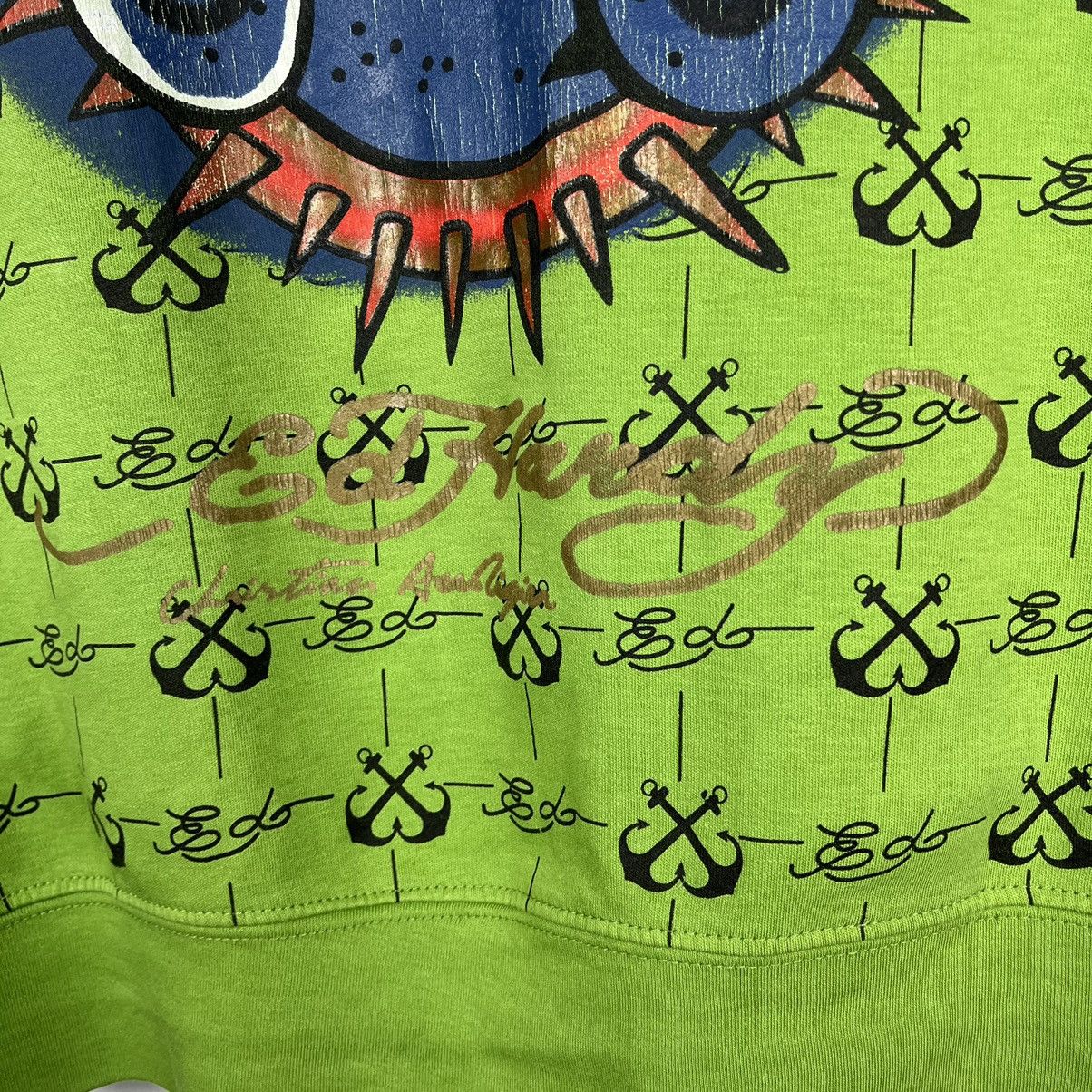 Ed Hardy Vintage Ed Hardy Bulldog rare y2k AOP hoodie 90’s Size US M / EU 48-50 / 2 - 4 Thumbnail