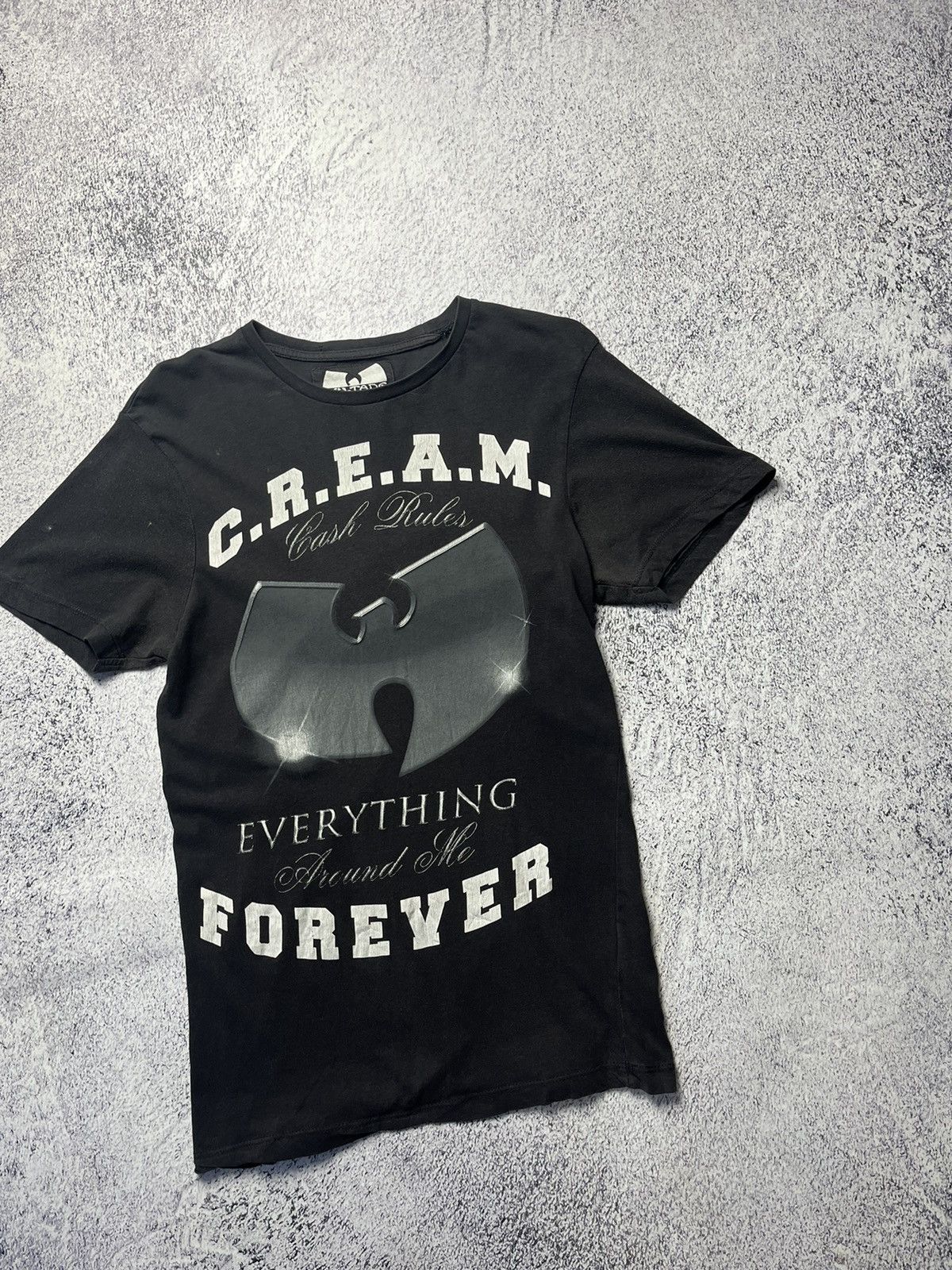 Band Tees Vintage CREAM WU TANG FOREVER TOUR MERCH Rare Size US XS / EU 42 / 0 - 3 Thumbnail