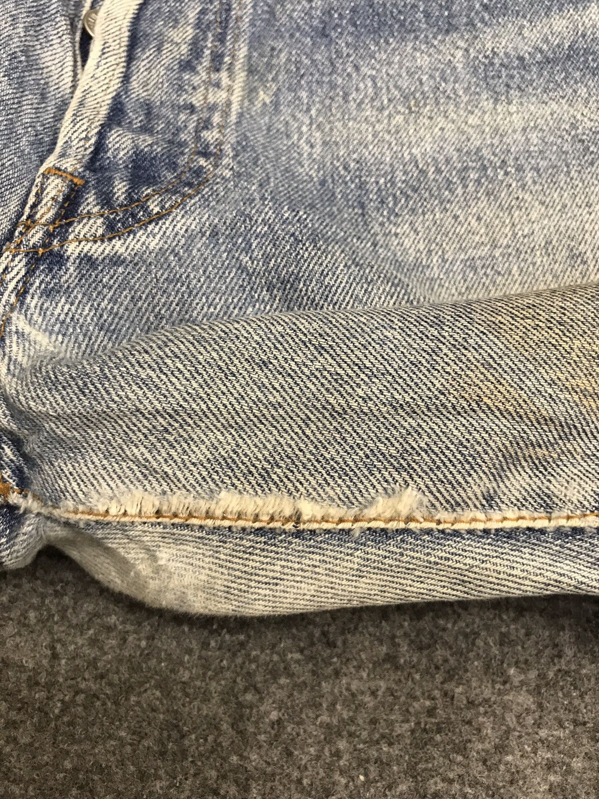 Levi's VL207 Vintage Levis 501xx Medium Wash Custom Jeans Size US 30 / EU 46 - 5 Thumbnail