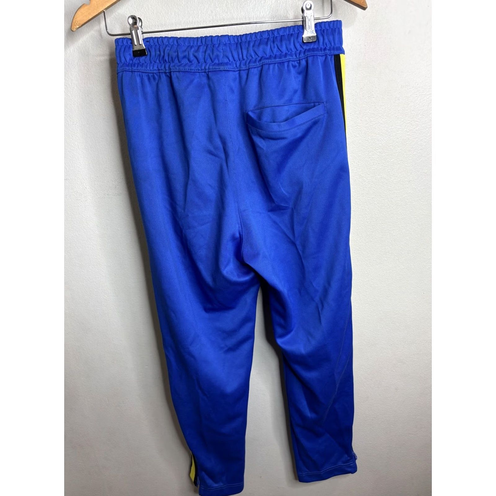 Nike Nike Pants Mens Small Blue Yellow Track Size US 29 - 4 Thumbnail