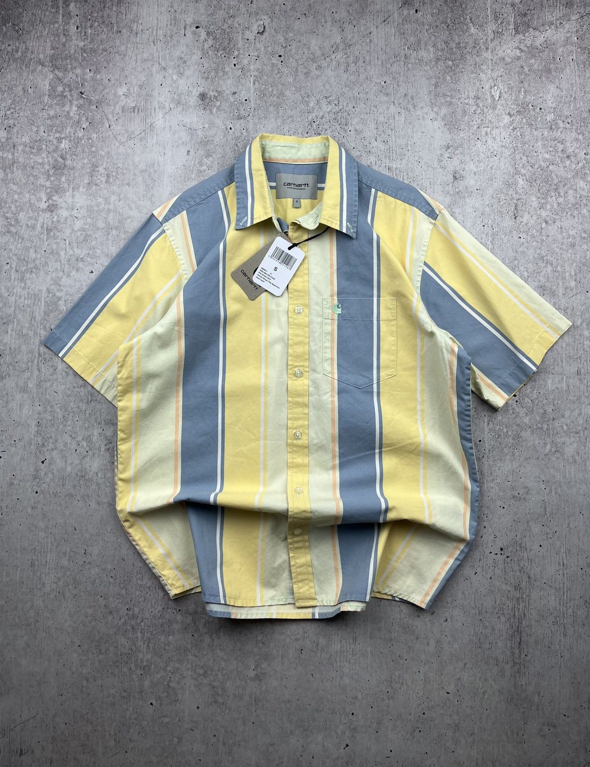 Carhartt Carhartt Gilman Shirt Garment Dyed Spearmint Size S Size US M / EU 48-50 / 2 - 1 Thumbnail