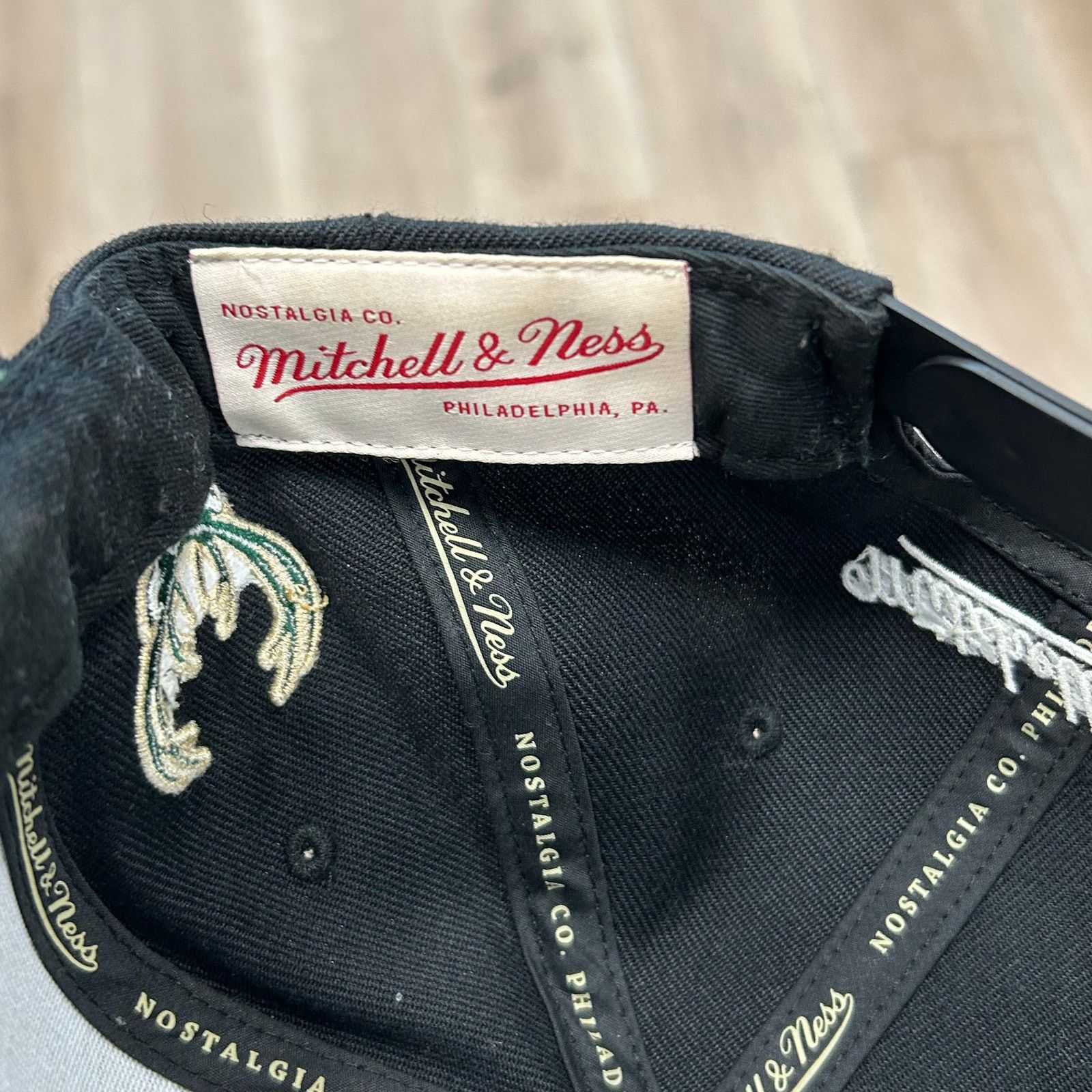 Mitchell & Ness Mitchell & Ness Milwaukee Bucks Hardwood Classics Script hat Size ONE SIZE - 6 Thumbnail