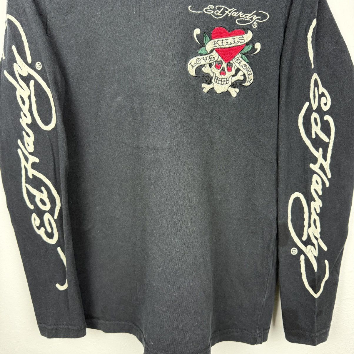 Ed Hardy Ed Hardy Y2K Style Longsleeve Tee Size US M / EU 48-50 / 2 - 4 Thumbnail