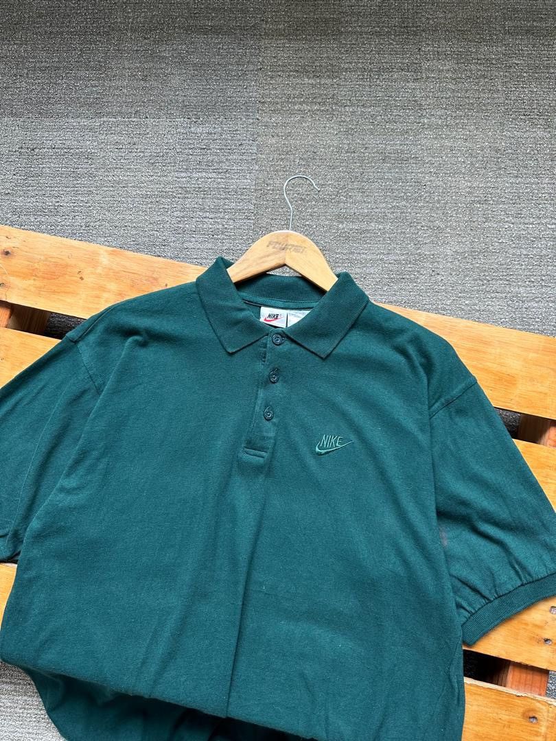 Nike VINTAGE NIKE TONAL SWOOSH POLO Size US L / EU 52-54 / 3 - 2 Thumbnail