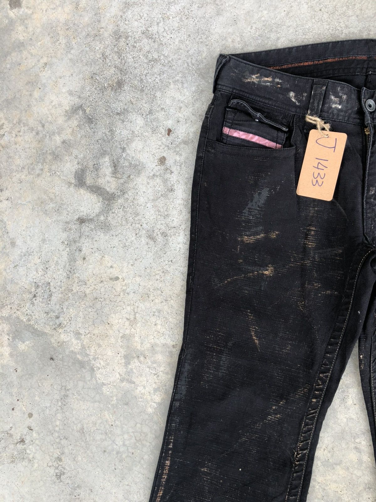 If Six Was Nine Nicole Club Flared Jeans Wax Jeans Distressed Size US 32 / EU 48 - 4 Thumbnail