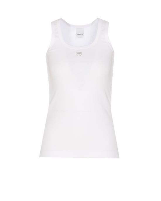 Pinko PINKO Women Tops 100807 A2C1Z04 White Size L / US 10 / IT 46 - 1 Thumbnail