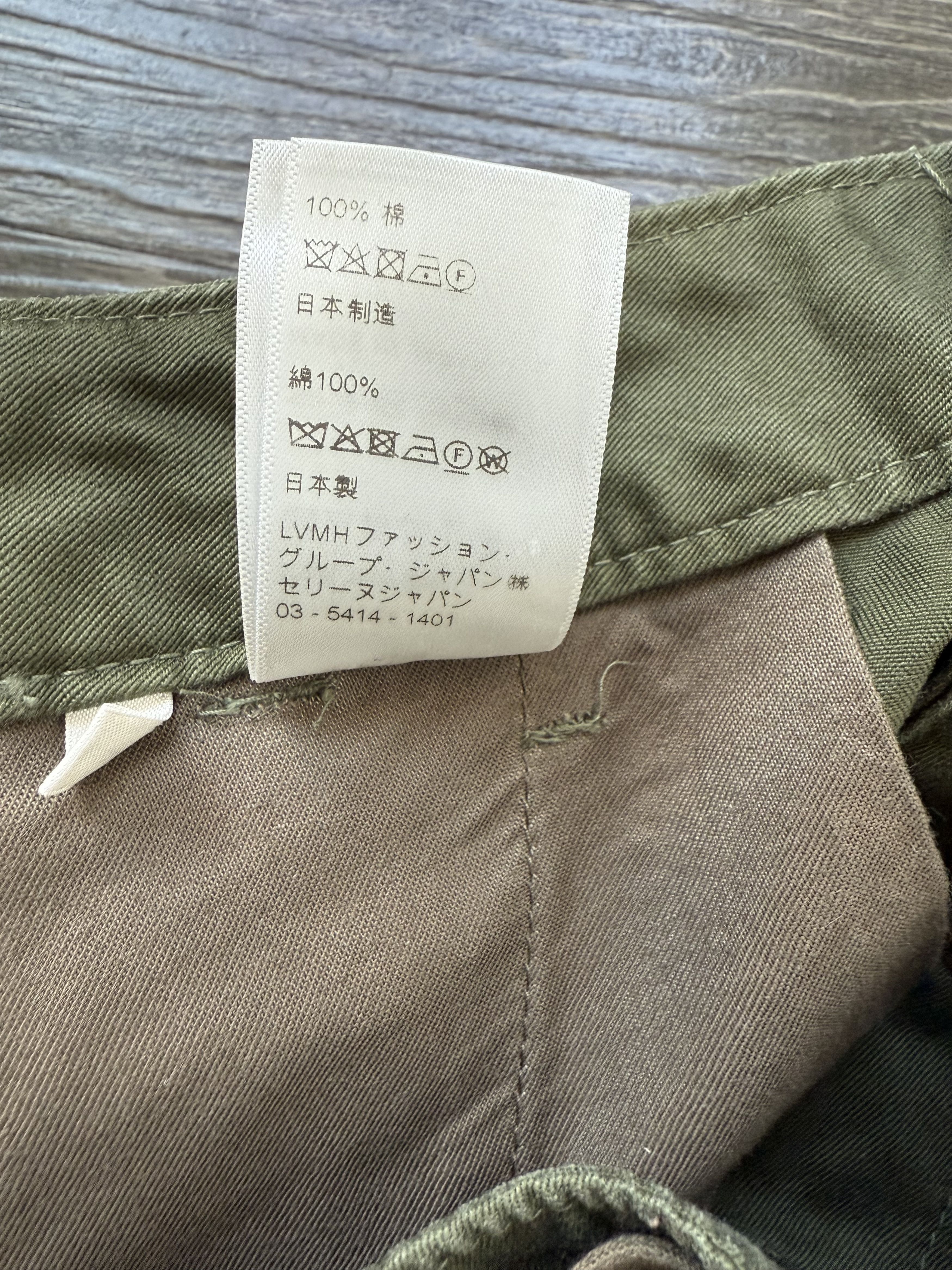 Celine Celine military studded cargo shorts Size US 36 / EU 52 - 8 Thumbnail