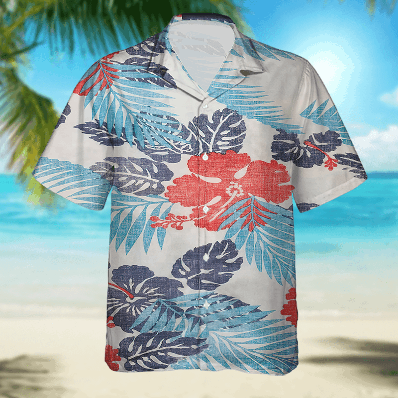 The Unbranded Brand × Vintage Batista Ibiscus Shirt Men – Luxury Floral Button-Up Size US M / EU 48-50 / 2 - 2 Thumbnail