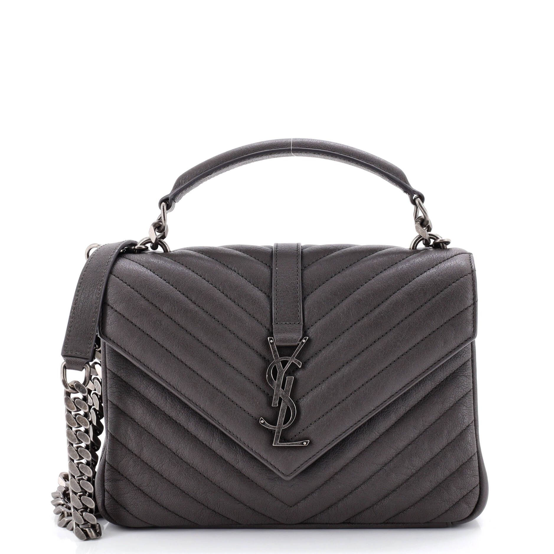 Saint Laurent Paris Classic Monogram College Bag Size ONE SIZE - 1 Thumbnail
