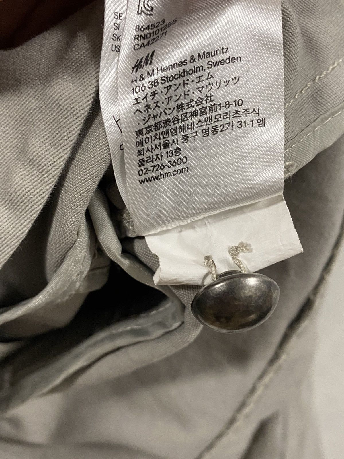 Hedi Slimane Napoleon Button Avantgarde Jacket Balmain Style Y2K LGB sz 6 Size M / US 6-8 / IT 42-44 - 5 Thumbnail