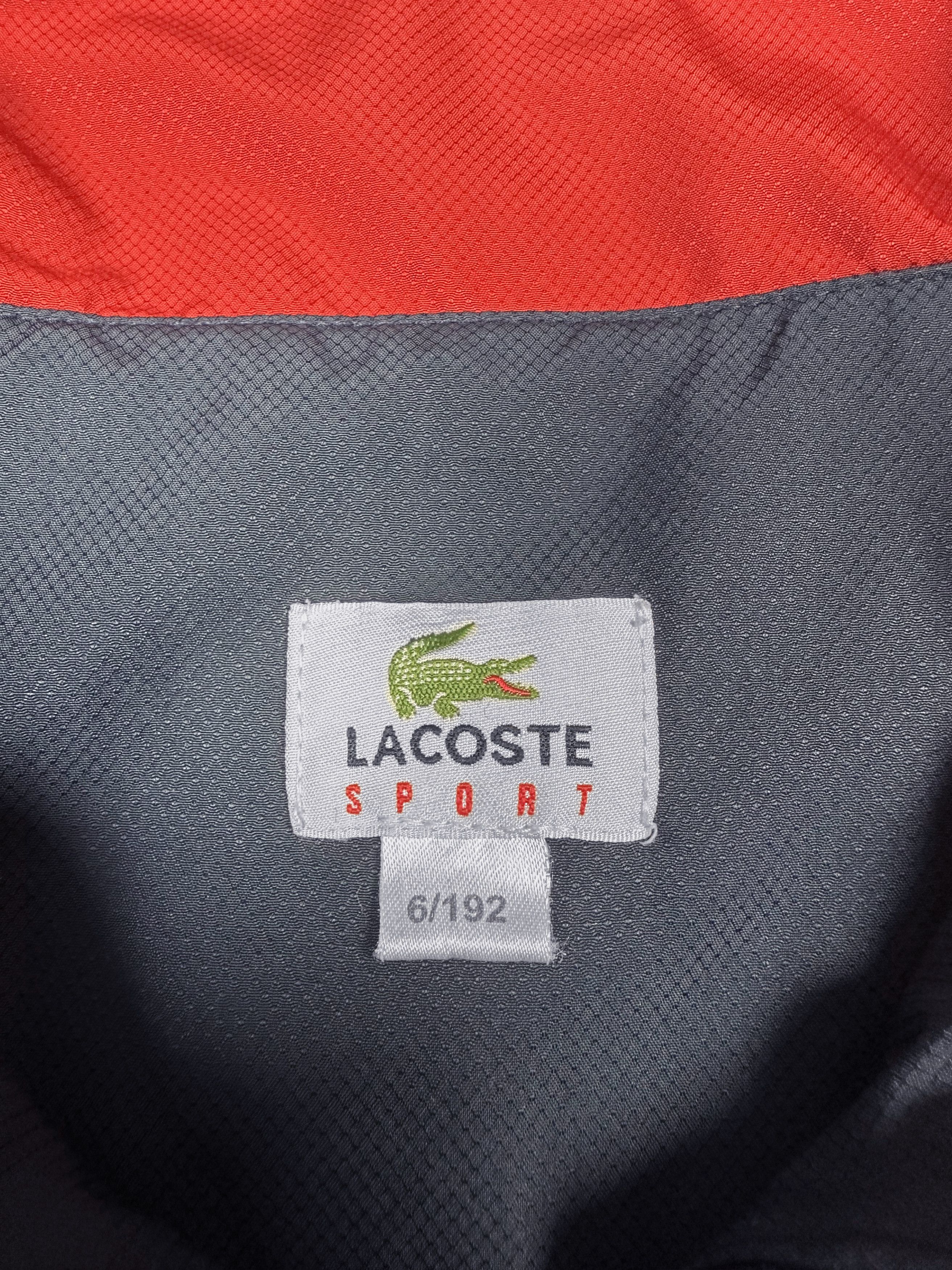 Lacoste 🐊 Lacoste Sport Vintage Olympics Track Jacket Y2K Drill 🐊 Size US XL / EU 56 / 4 - 10 Thumbnail