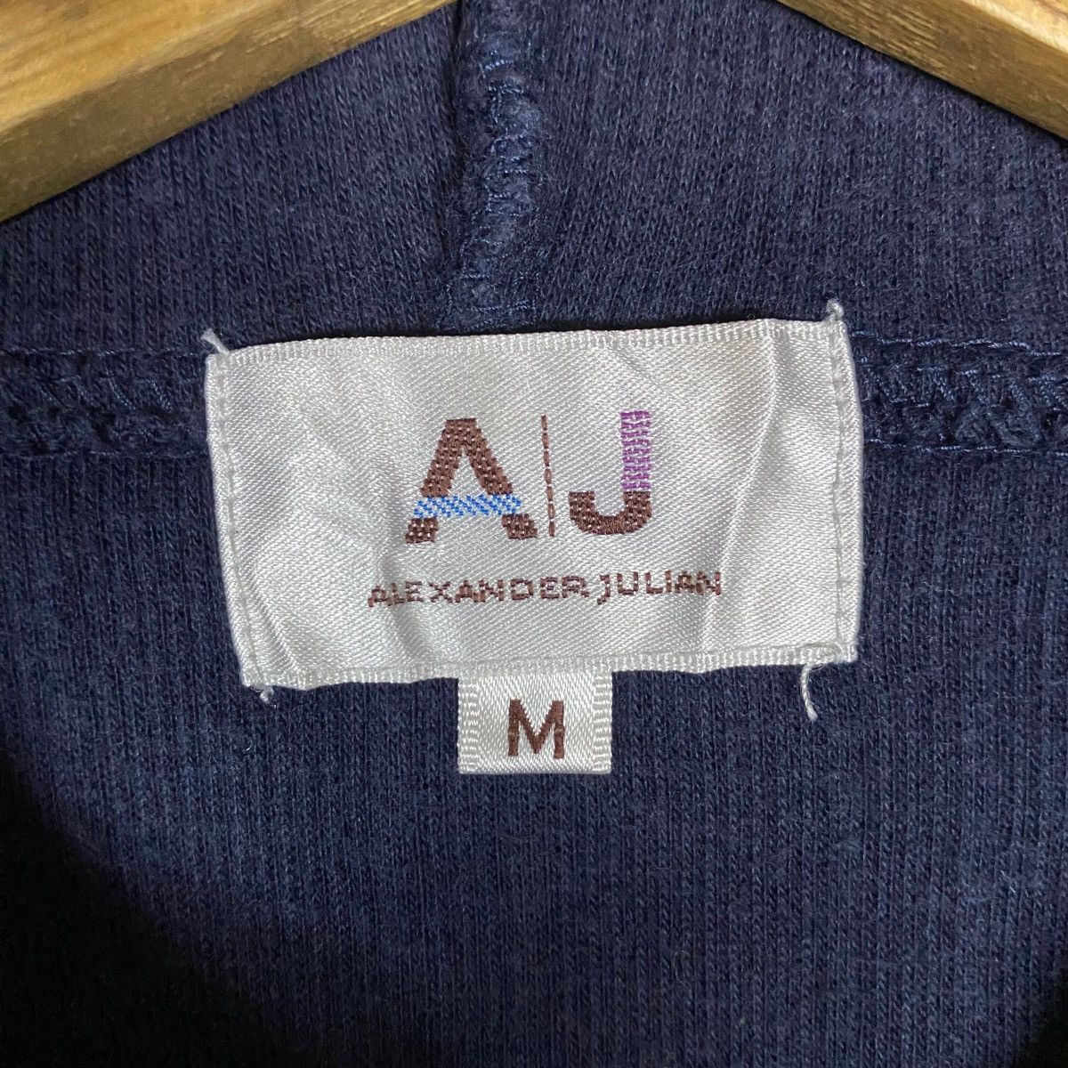Alexander Julian Vintage Alexander Julian Full Zipper Sweater Hoodie Light Size US M / EU 48-50 / 2 - 6 Thumbnail