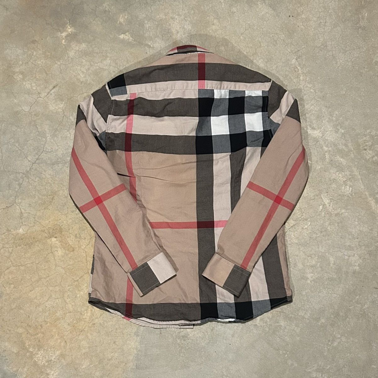Burberry × Designer Burberry Nova Check Print Cotton Button Up Shirt Rare Size US S / EU 44-46 / 1 - 6 Thumbnail