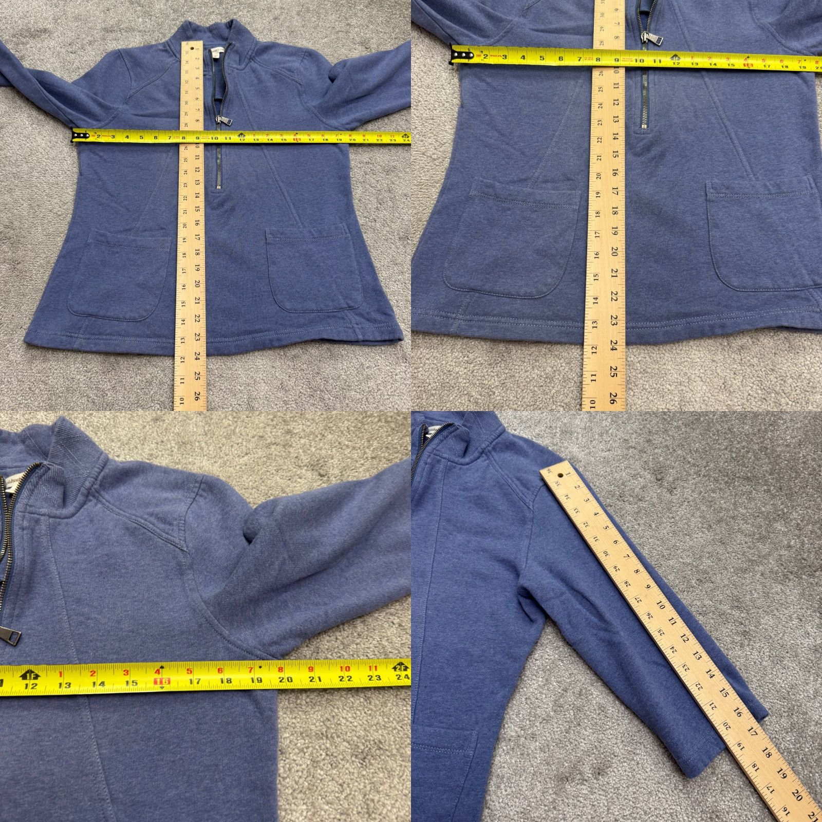 Coldwater Creek VINTAGE Coldwater Creek Women's Pullover Sweater S Purple Fleece Casual Cozy Fall Winter Size S / US 4 / IT 40 - 8 Thumbnail