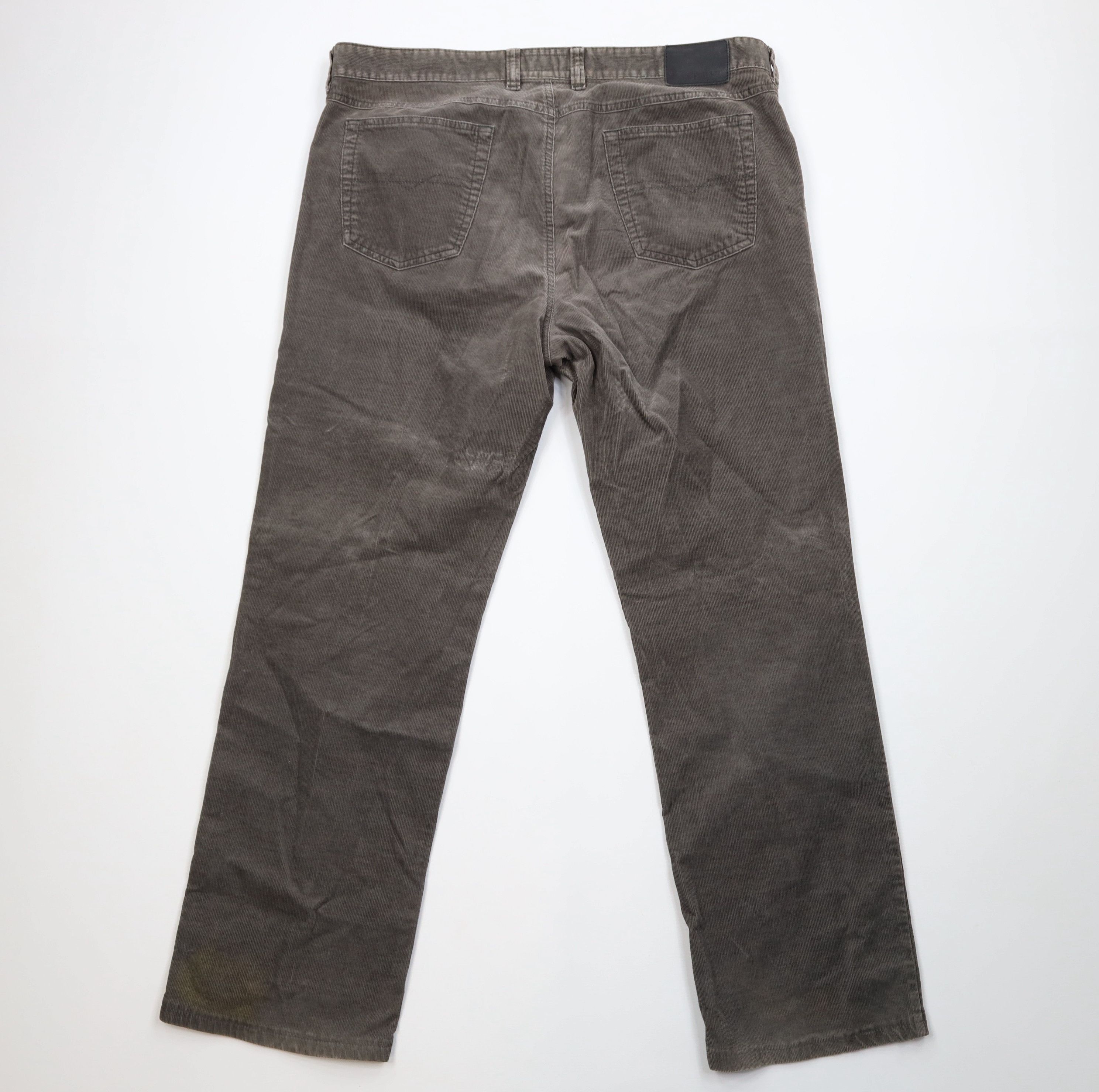 Gardeur Gardeur Wide Leg Bootcut Corduroy Chino Pants Trousers Gray Size US 40 / EU 56 - 11 Thumbnail