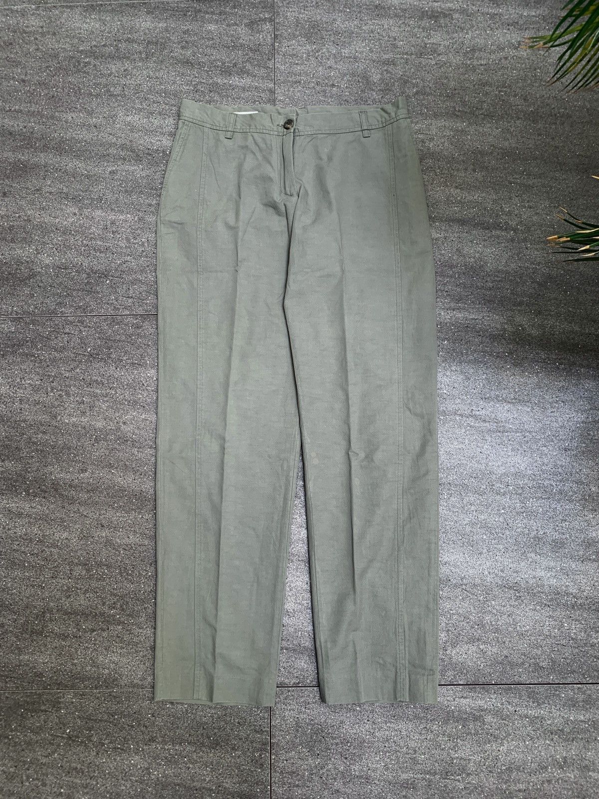 Dries Van Noten Linen Blend Trousers Size US 31 - 2 Thumbnail