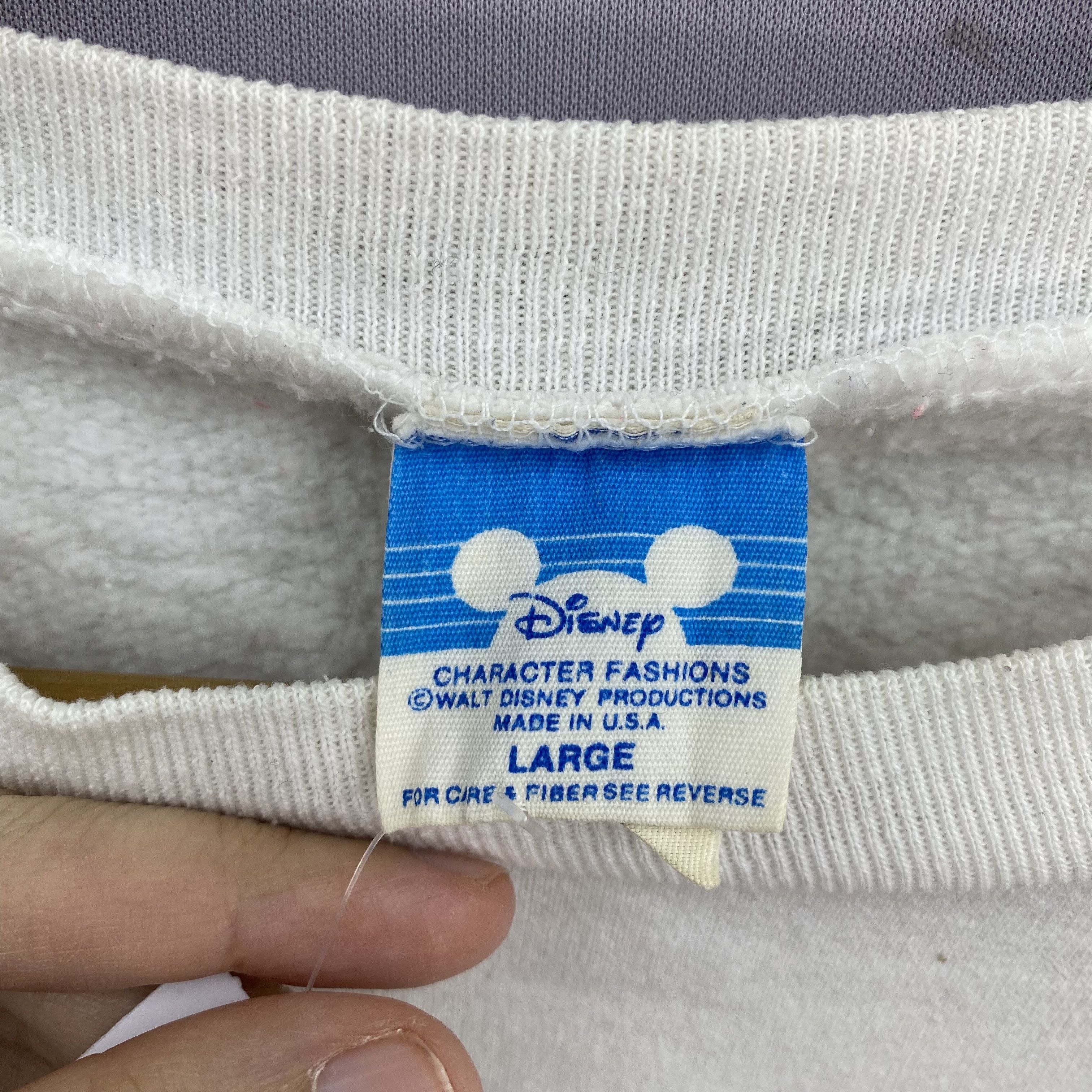 Disney Vintage 80s Disney Mickey Mouse Sweater Pullover Sweatshirt Size US L / EU 52-54 / 3 - 4 Thumbnail