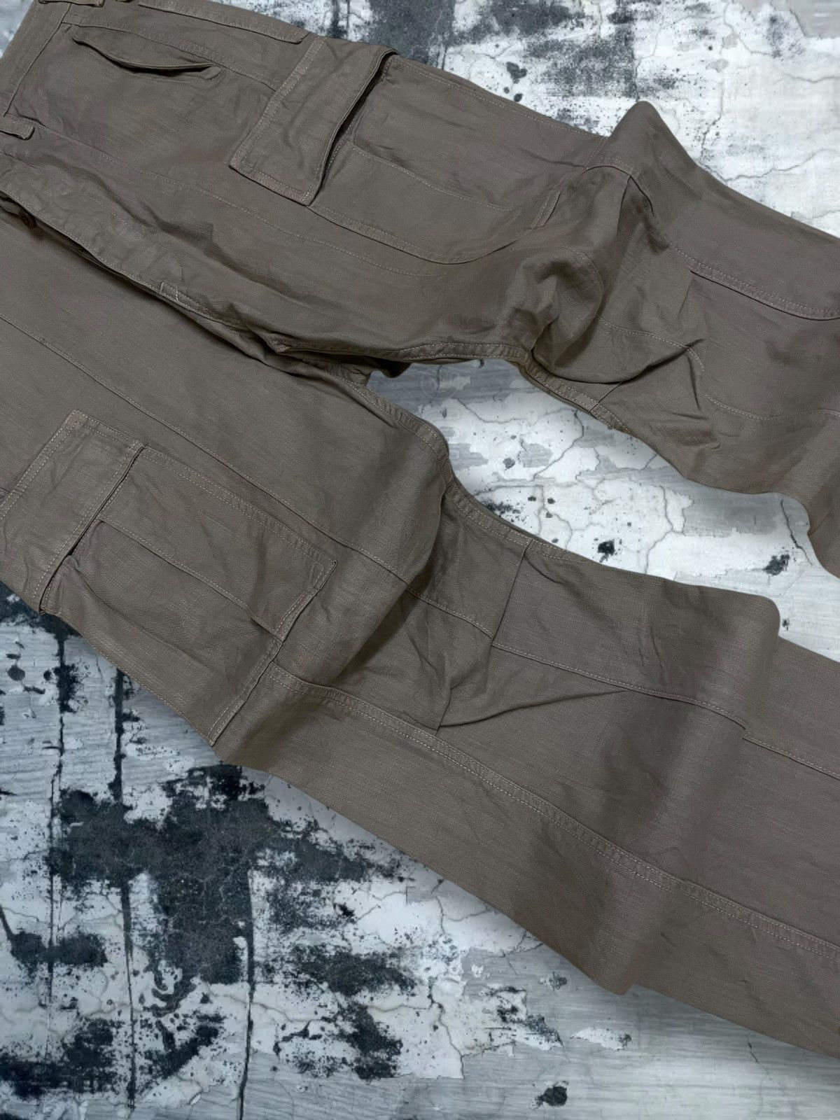 Japanese Brand Vintage 1990s Japan Designer Slowgun Tactical Cargo Pant Size US 30 / EU 46 - 7 Thumbnail