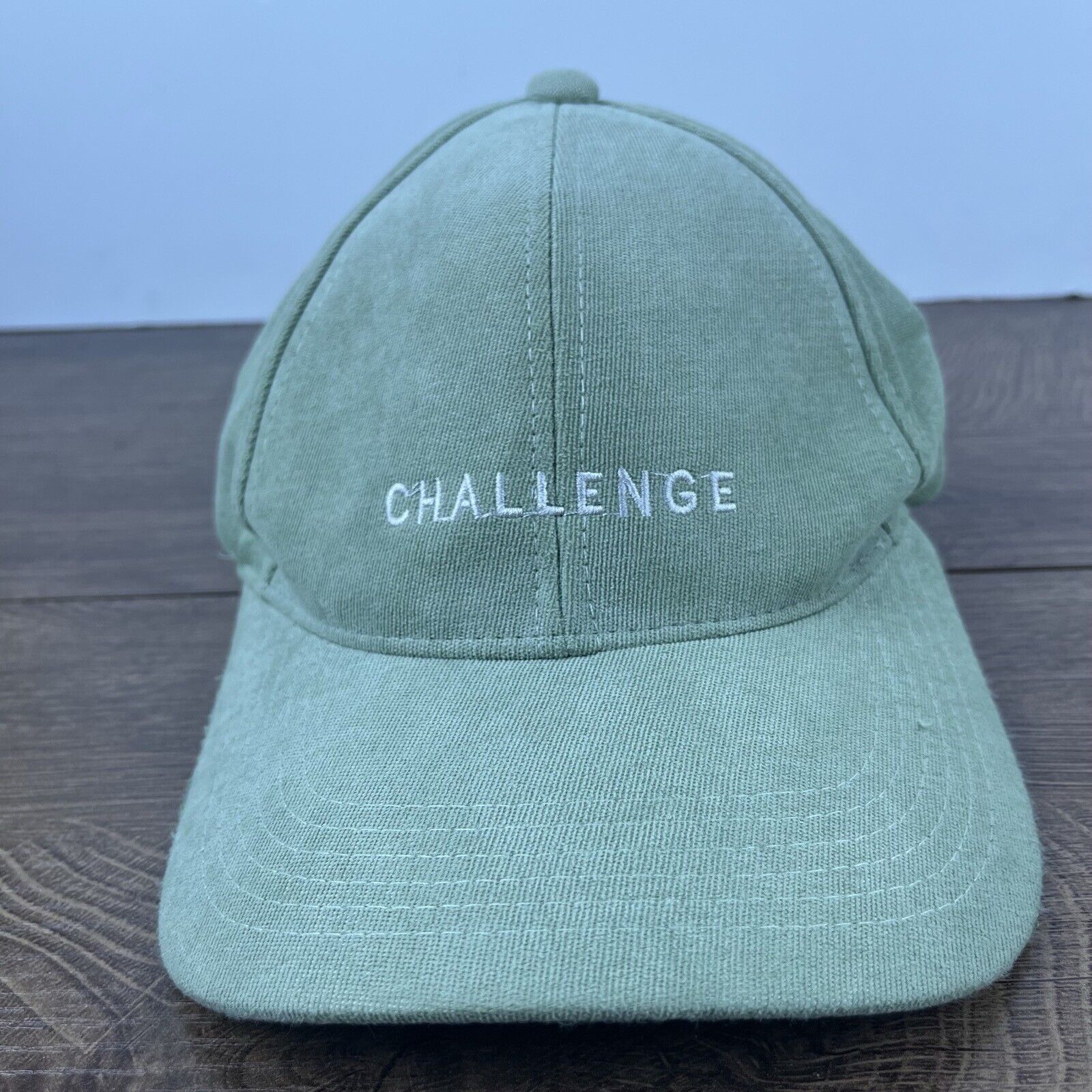 Other Challenge Hat Challenge Adjustable Hat Green Hat Adjustable Size ONE SIZE - 1 Thumbnail