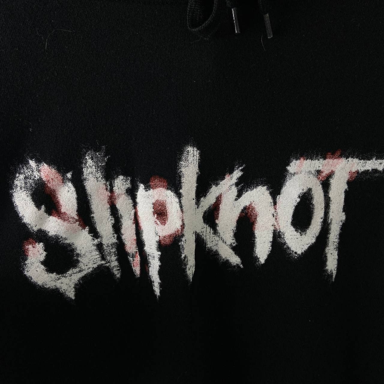 Band Tees Slipknot Hoodie Boxy Fit Vintage Rock Oversized Tribal Size M / US 6-8 / IT 42-44 - 7 Thumbnail
