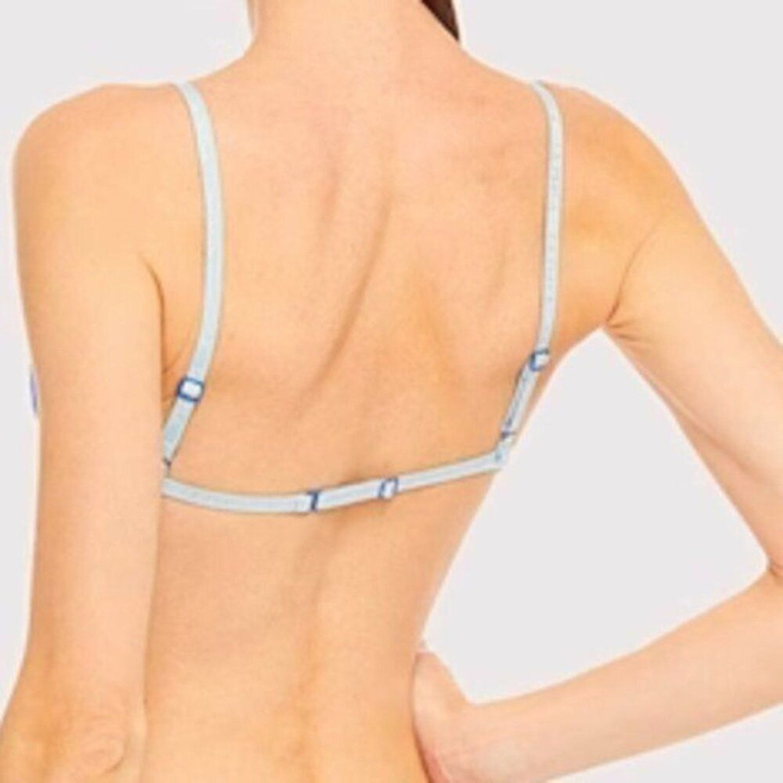 La Perla La Perla Bright blue silk Bra M Size ONE SIZE - 4 Thumbnail