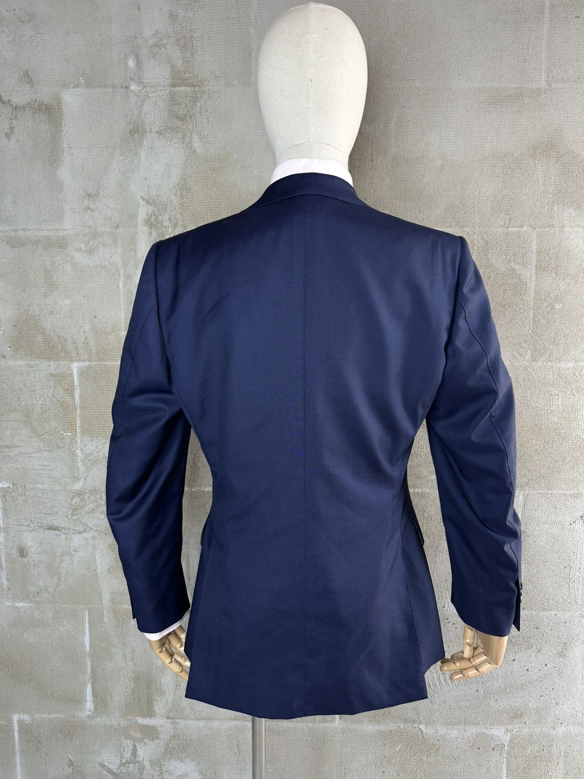 Suitsupply SUITSUPPLY Blazer Pure Wool Italy Blue Jacket Suit Size 40L - 3 Thumbnail