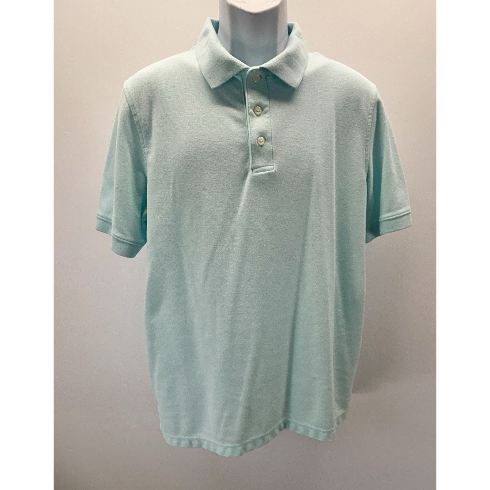 Croft & Barrow Croft & Barrow Men's Teal Blue Golf Signature Polo Shirt L Size US L / EU 52-54 / 3 - 1 Thumbnail