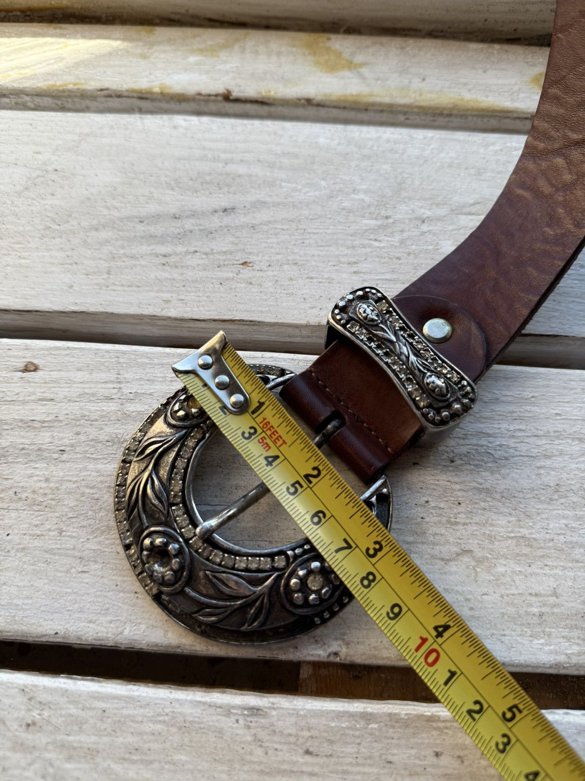 Japanese Brand 90s Y2K Avant Garde Punk Chrome Japanese Retro Style Belt Size ONE SIZE - 19 Thumbnail