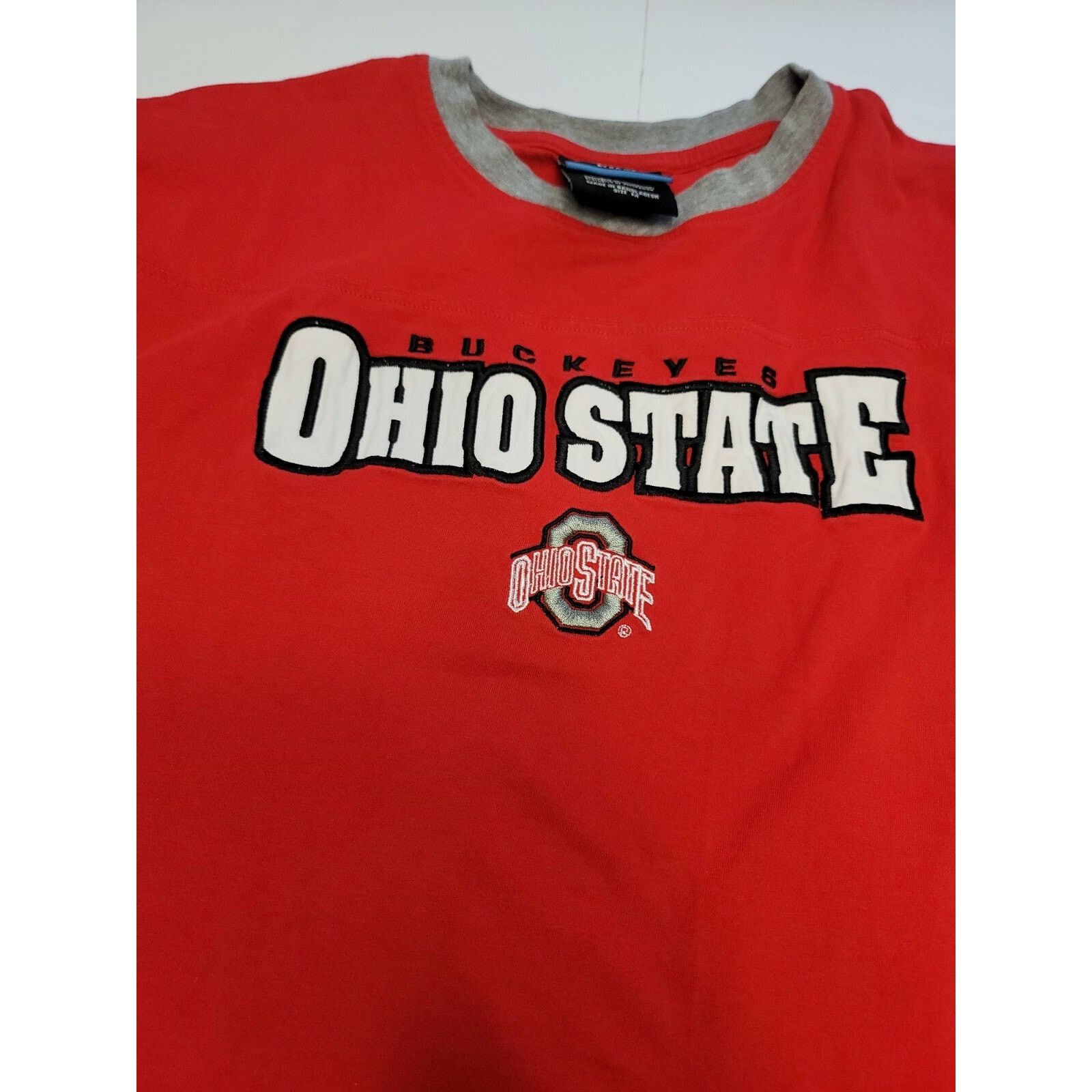 NCAA Ohio State Buckeyes Shirt Mens M NCAA Logo Short Sleeve Size US M / EU 48-50 / 2 - 3 Thumbnail