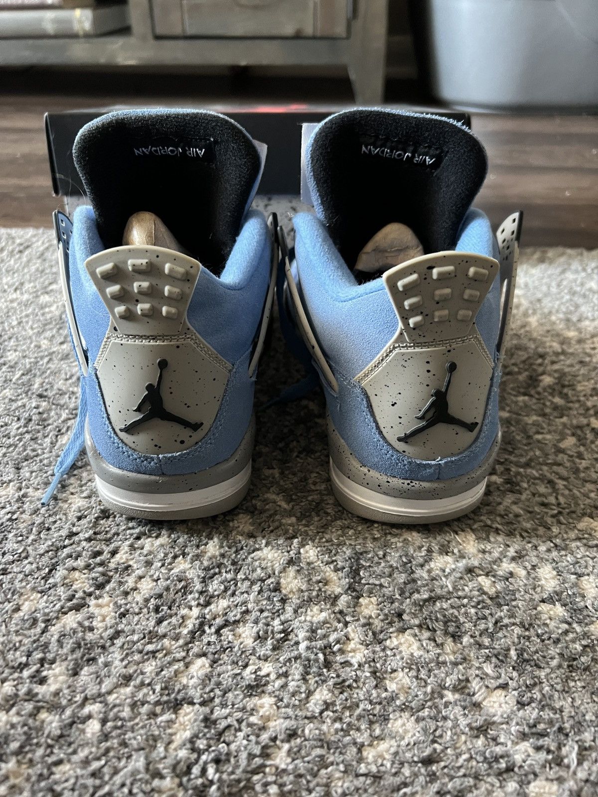 Jordan Brand Air Jordan 4 retro (gs) UNIVERSITY BLUE Size US 4 / IT 34 - 4 Thumbnail