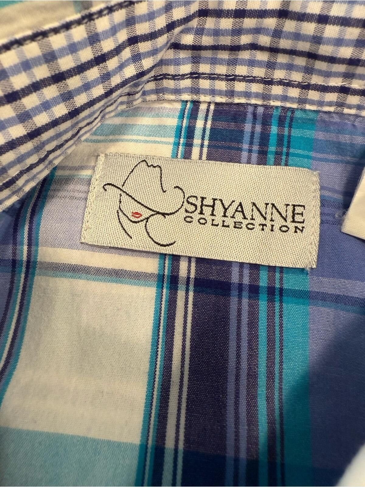 Other Shyanne Collection western plaid button up shirt SZ XL Size XL / US 12-14 / IT 48-50 - 6 Thumbnail