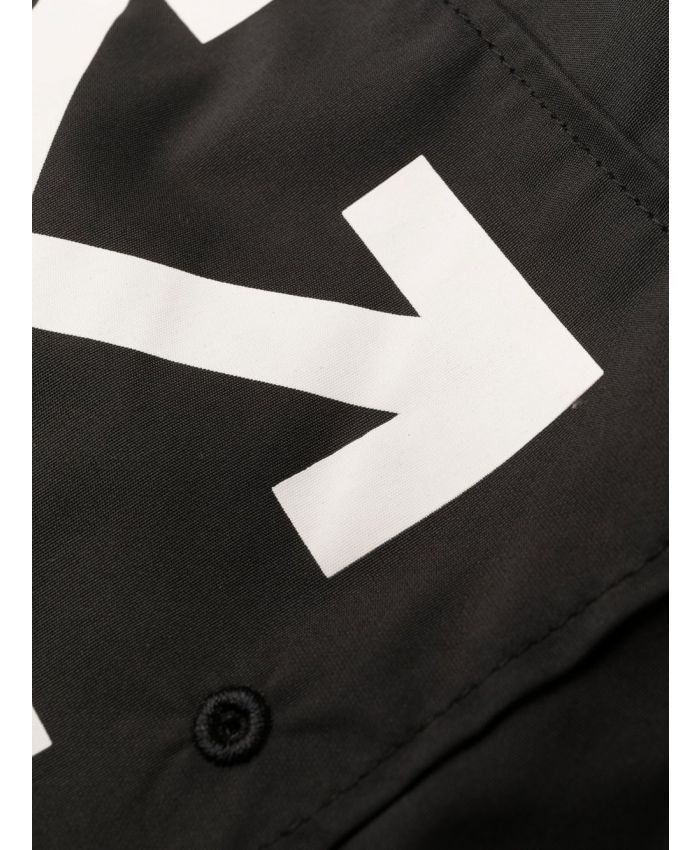 Off-White o1rshd1 Exact Opp Surfer Swimshorts in Black Size US 32 / EU 48 - 3 Thumbnail