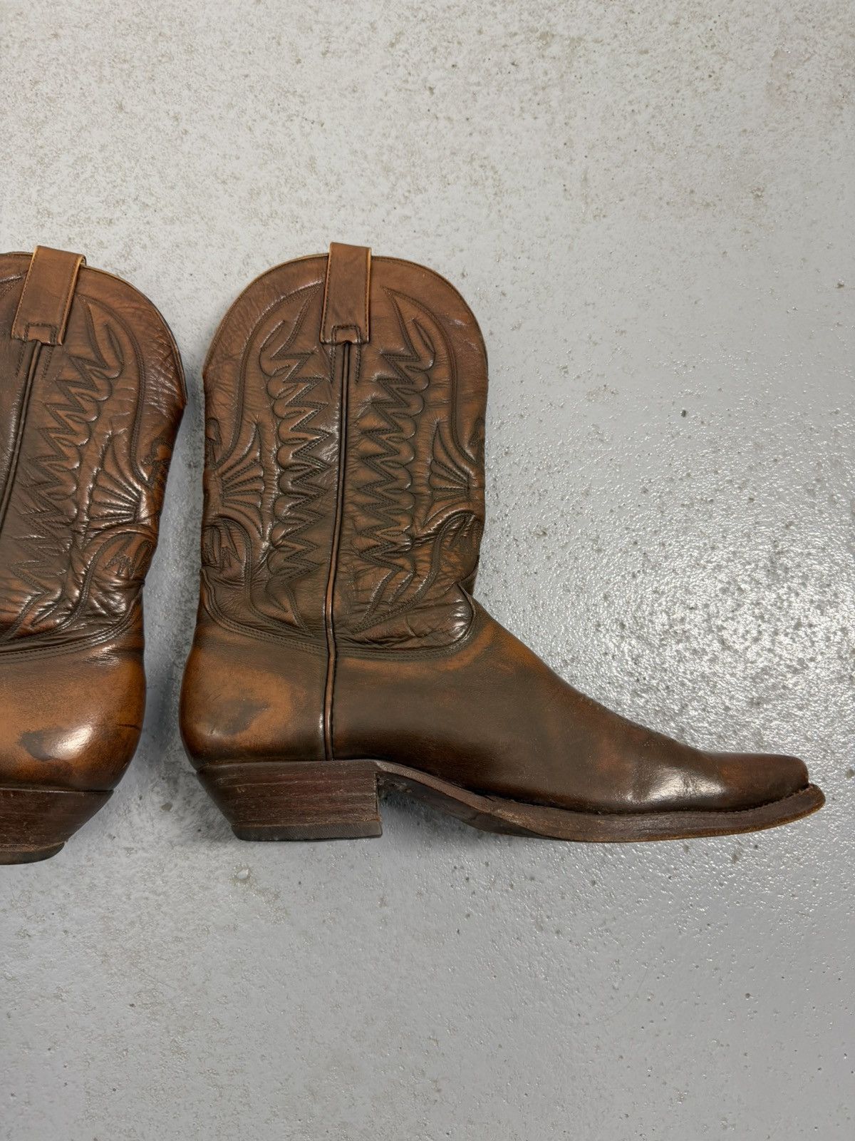 Cowboy Equipment Botas Romero Leather Cowboy Boots Size US 9.5 / EU 42-43 - 8 Thumbnail