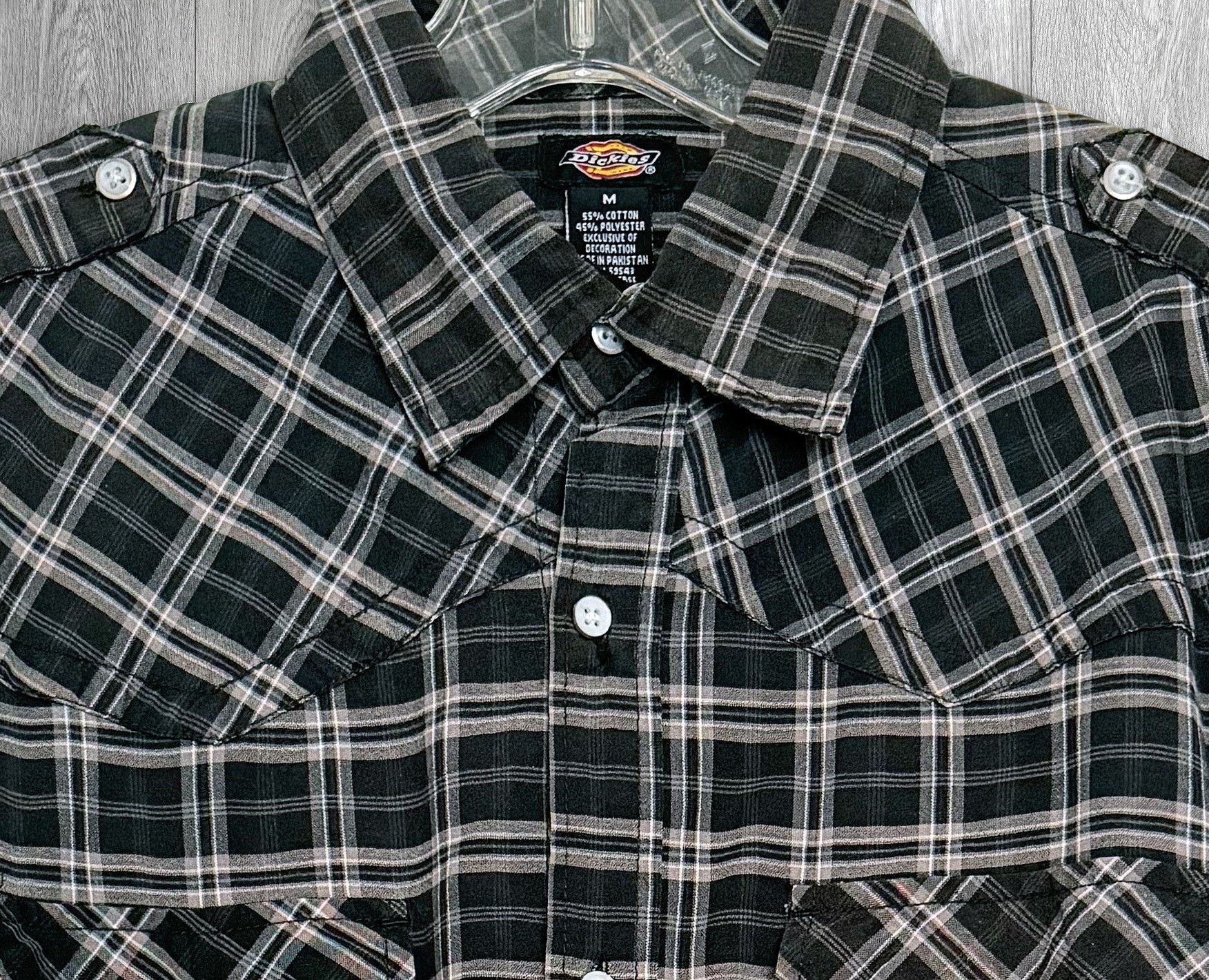 Dickies Dickies VINTAGE Long Sleeve Plaid Button Up Size US M / EU 48-50 / 2 - 3 Thumbnail