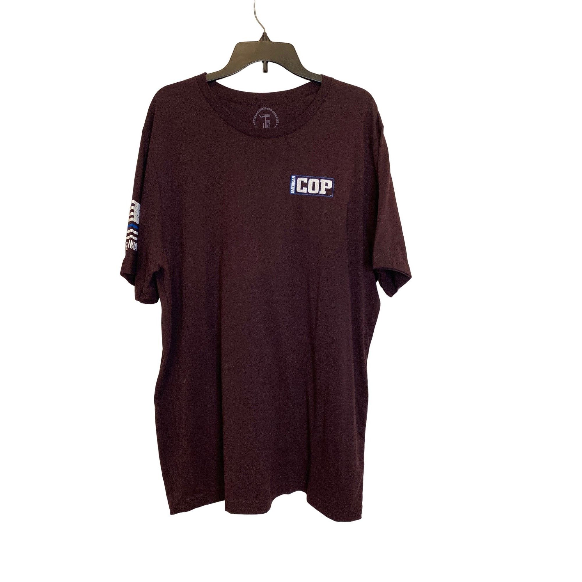 Other NINELINE APPAREL AMERICAN COP MEN'S SHORT SLEEVE TEE SHIRT S Size US XXL / EU 58 / 5 - 1 Thumbnail