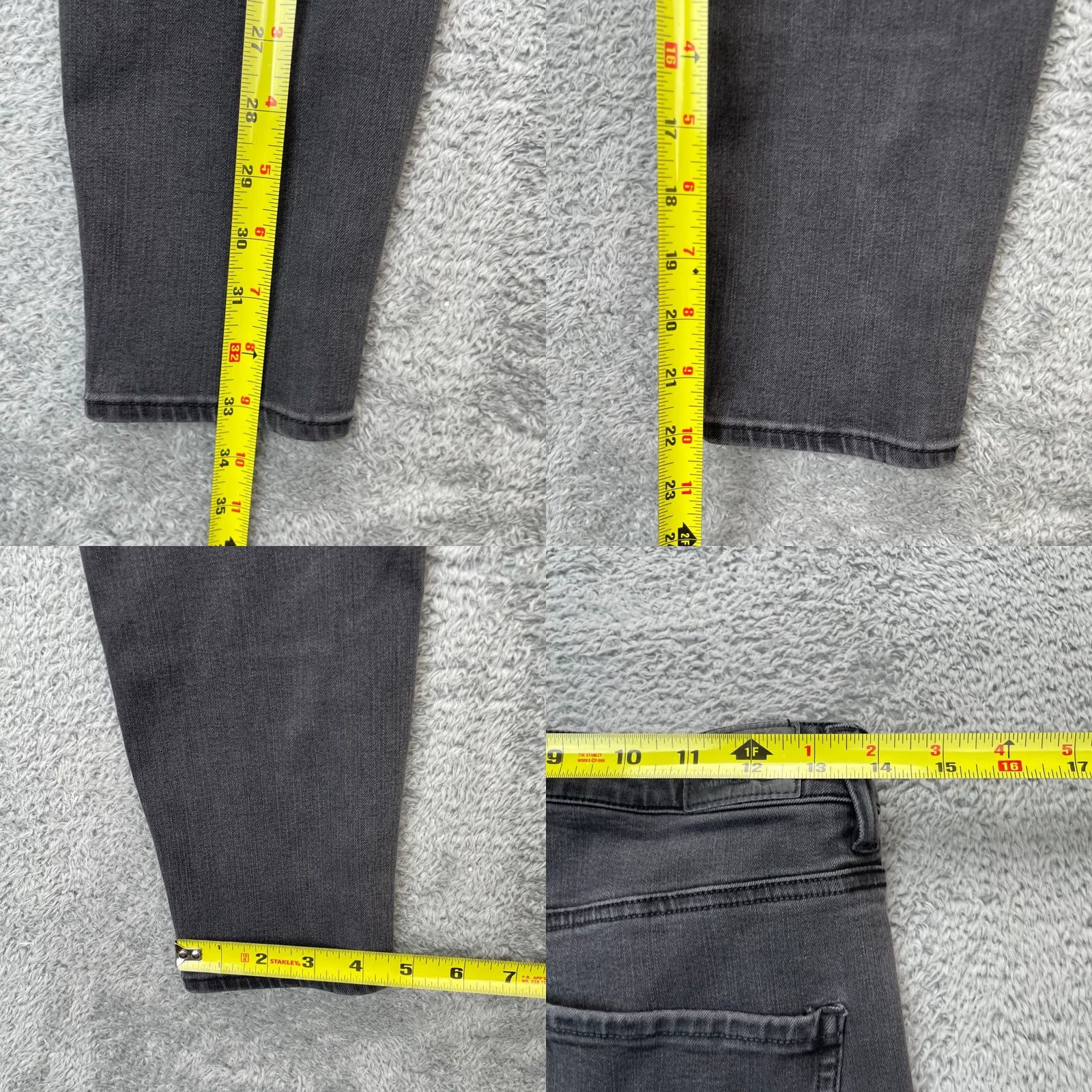 American Eagle Outfitters VINTAGE American Eagle Outfitters Jeans Womens 8 Gray High Rise Jegging Shirt Size 30" / US 8 / IT 44 - 8 Thumbnail