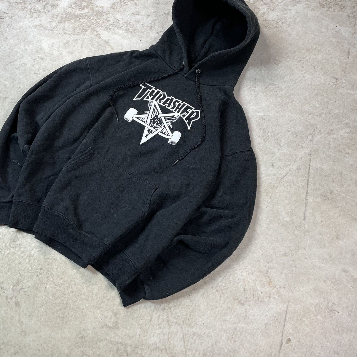 Thrasher × Vintage Vintage Thrasher OG Magazine SK8 Pentagram Goat Logo Hoodie Size US S / EU 44-46 / 1 - 5 Thumbnail