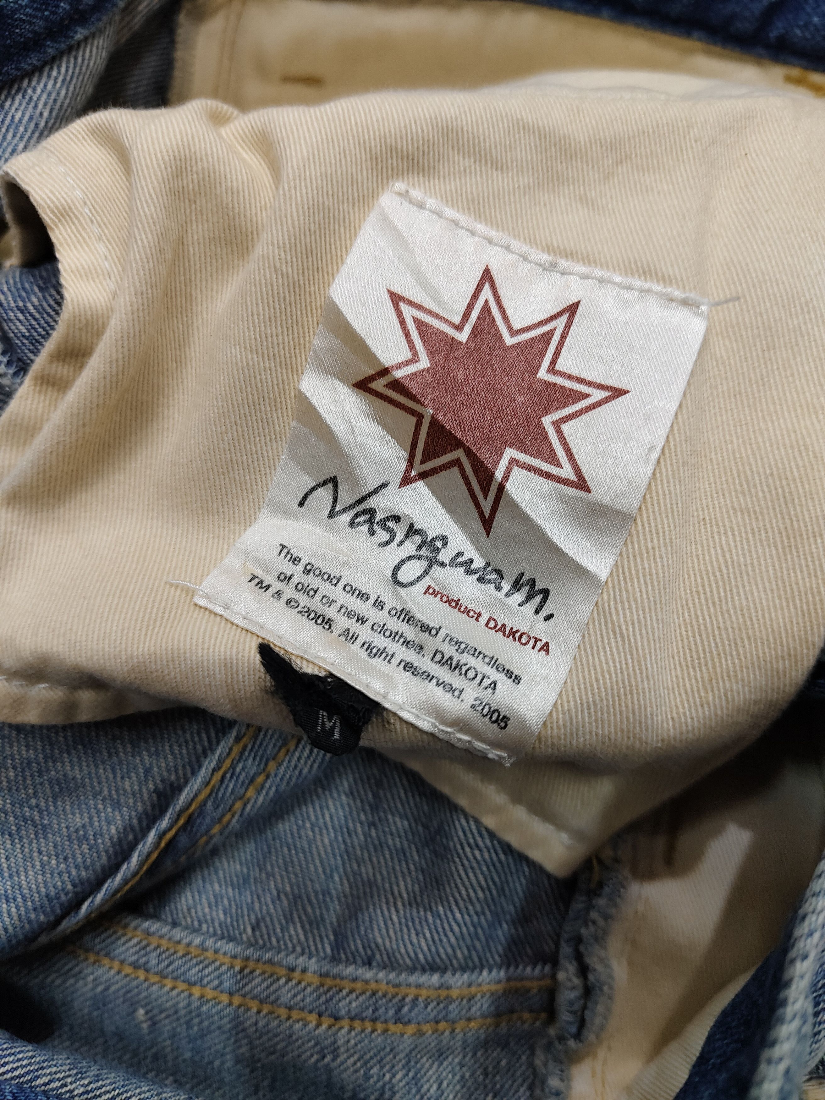 Japanese Brand 🇯🇵 Nangswam Dakota 🇯🇵 Pacthwork Kapital inspired Denim Size US 32 / EU 48 - 6 Thumbnail