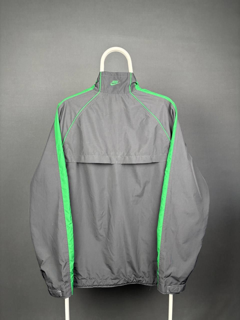 Nike Nike Windbreaker Jacket Size M Gray Green Full Zip Vintage Size US M / EU 48-50 / 2 - 4 Thumbnail