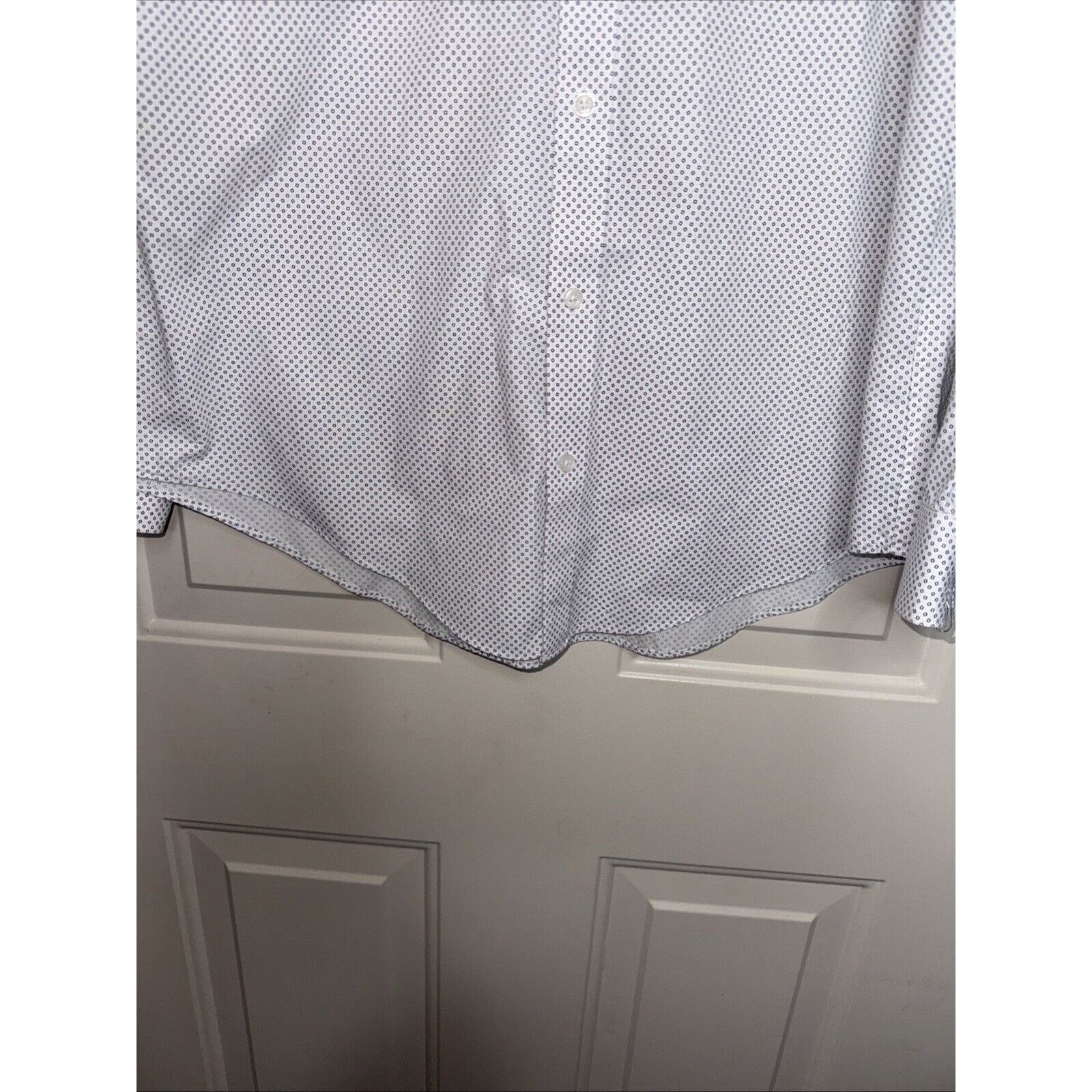 Michael Kors Michael Kors Dress Shirt Slim Tall Men’s 17 36/37 XL Navy Size US XL / EU 56 / 4 - 7 Thumbnail