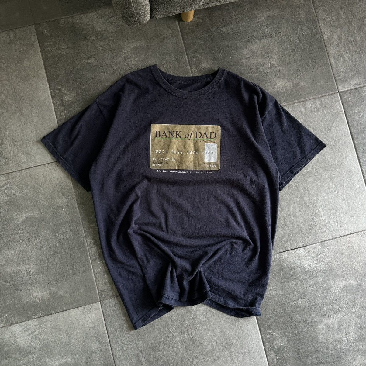 Japanese Brand × Vintage Vintage Japanese Style Bank of Dad T-shirts Big Logo Joke Size US XL / EU 56 / 4 - 4 Thumbnail