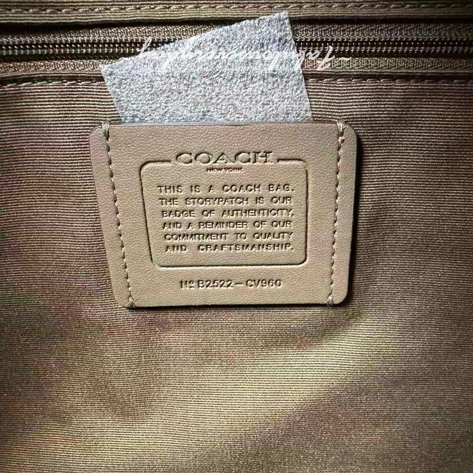 Coach Coach Rowan Large Satchel Crossbody Leather/QB/Dark Stone Size ONE SIZE - 8 Thumbnail