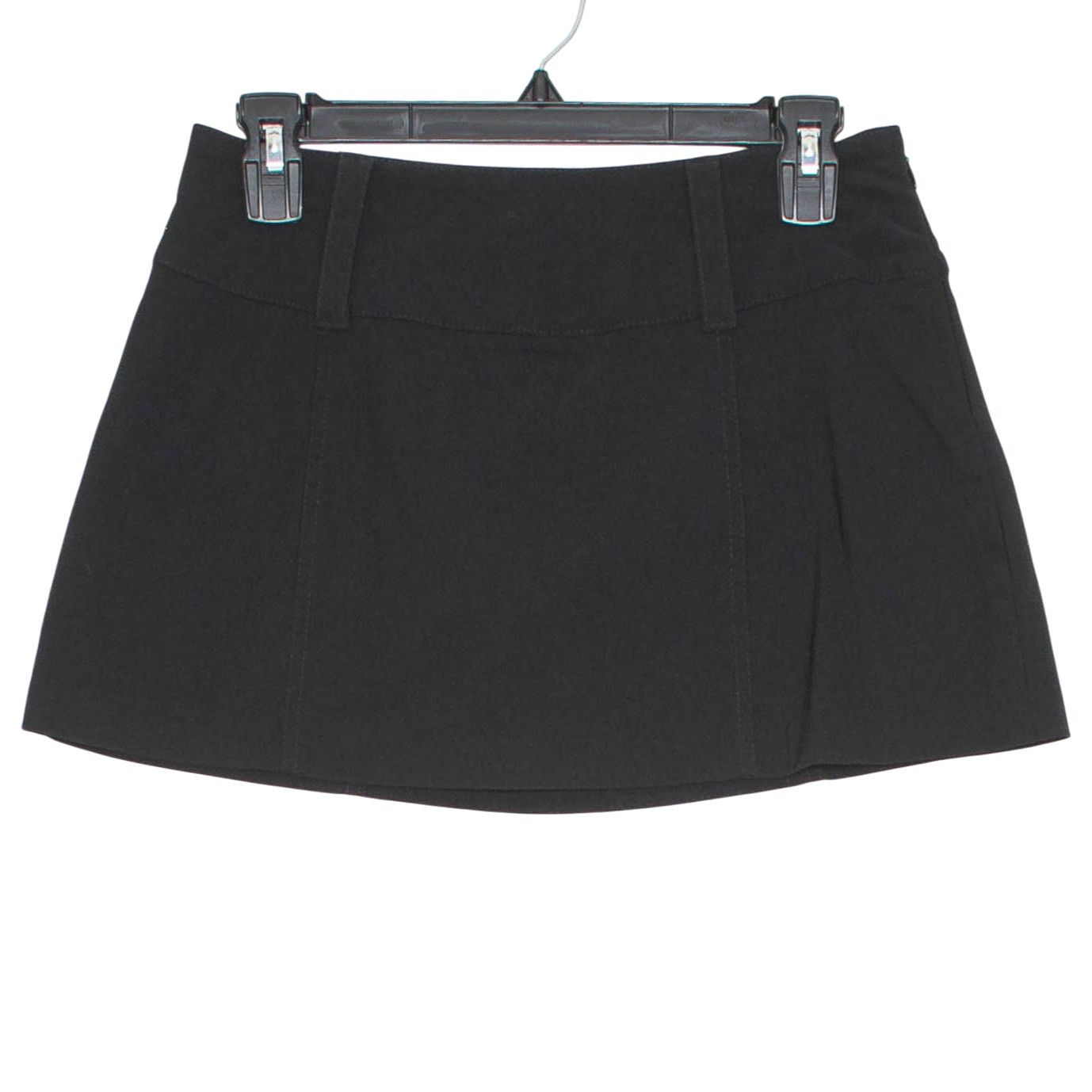 Forever 21 Forever 21 Micro Mini Skirt Black S Y2K Indie Sleaze Goth Size 27" / US 4 / IT 40 - 1 Thumbnail