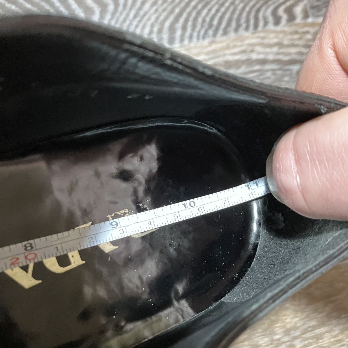 Prada Vintage PRADA Men’s Patent Leather Oxford Black Dress Shoes Size US 7.5 / EU 40-41 - 25 Thumbnail