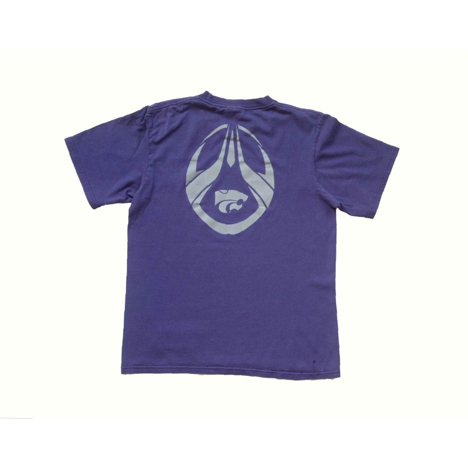Nike VINTAGE Nike Kansas State Center Swoosh Purple 90s Y2K T Shirt Men Sz S Size US S / EU 44-46 / 1 - 3 Thumbnail